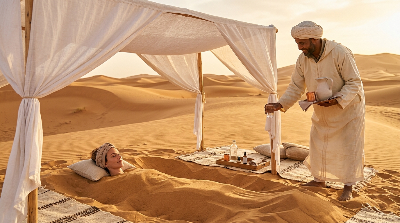 Moroccan Psammotherapy Sand Bath Sanctuary